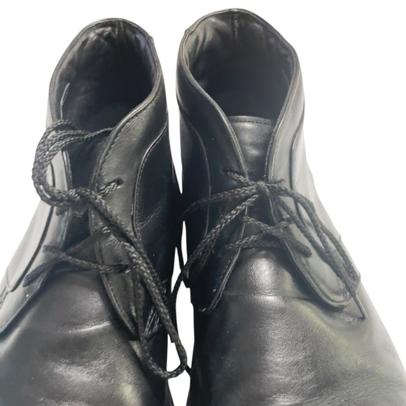 Cole Haan Shoes Chukka Men’s 12 M Leather Black Boots C09607 main image 12